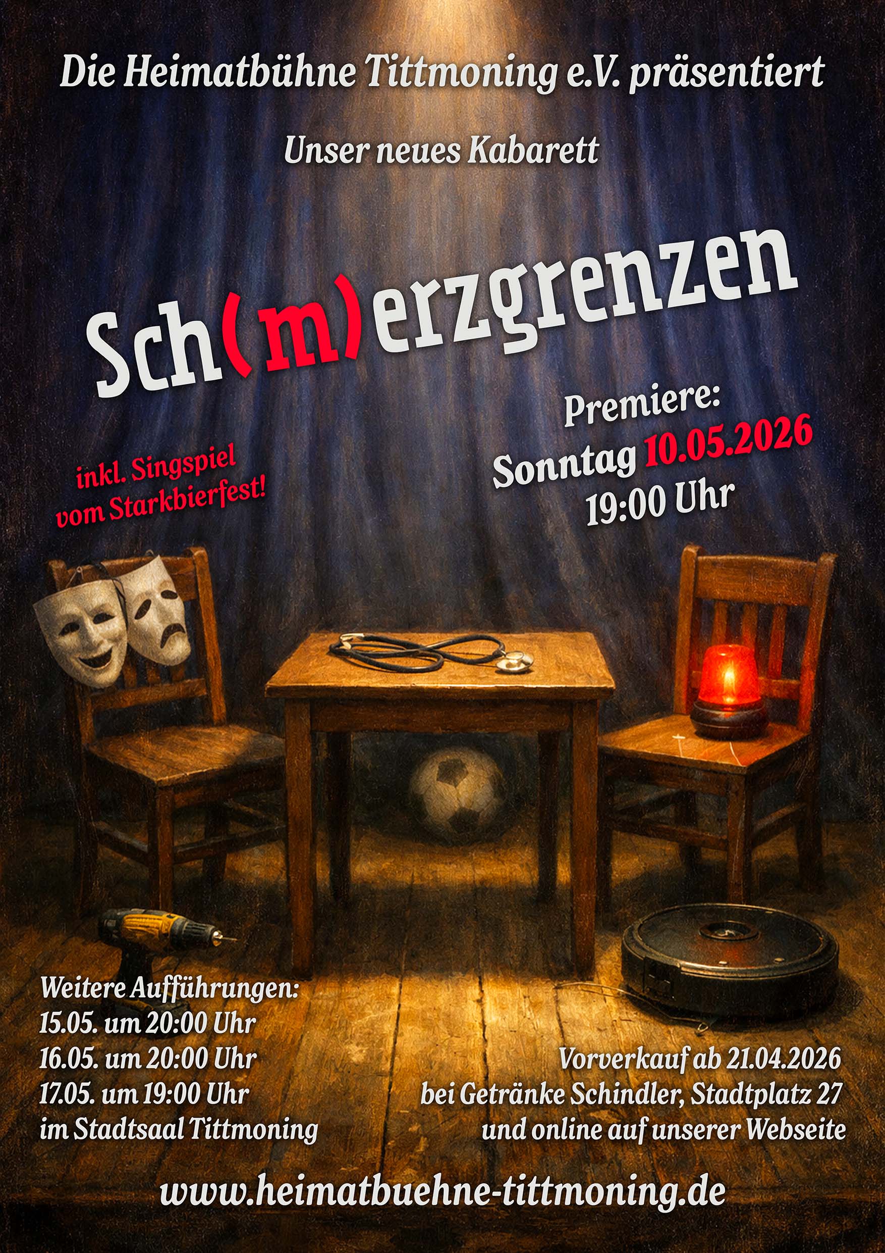 Sch(m)erzgrenzen – Unser neues Kabarett 2026!